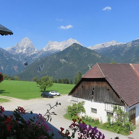 Berg-Panorama-Hof Sturmgut Pensionat Hinterstoder Eksteriør billede