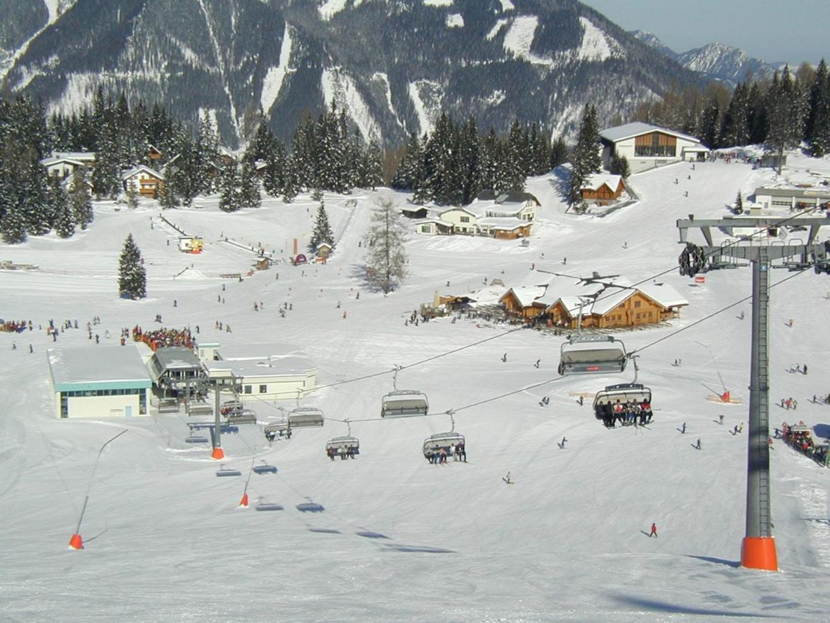 Berg-Panorama-Hof Sturmgut Pensionat Hinterstoder Eksteriør billede