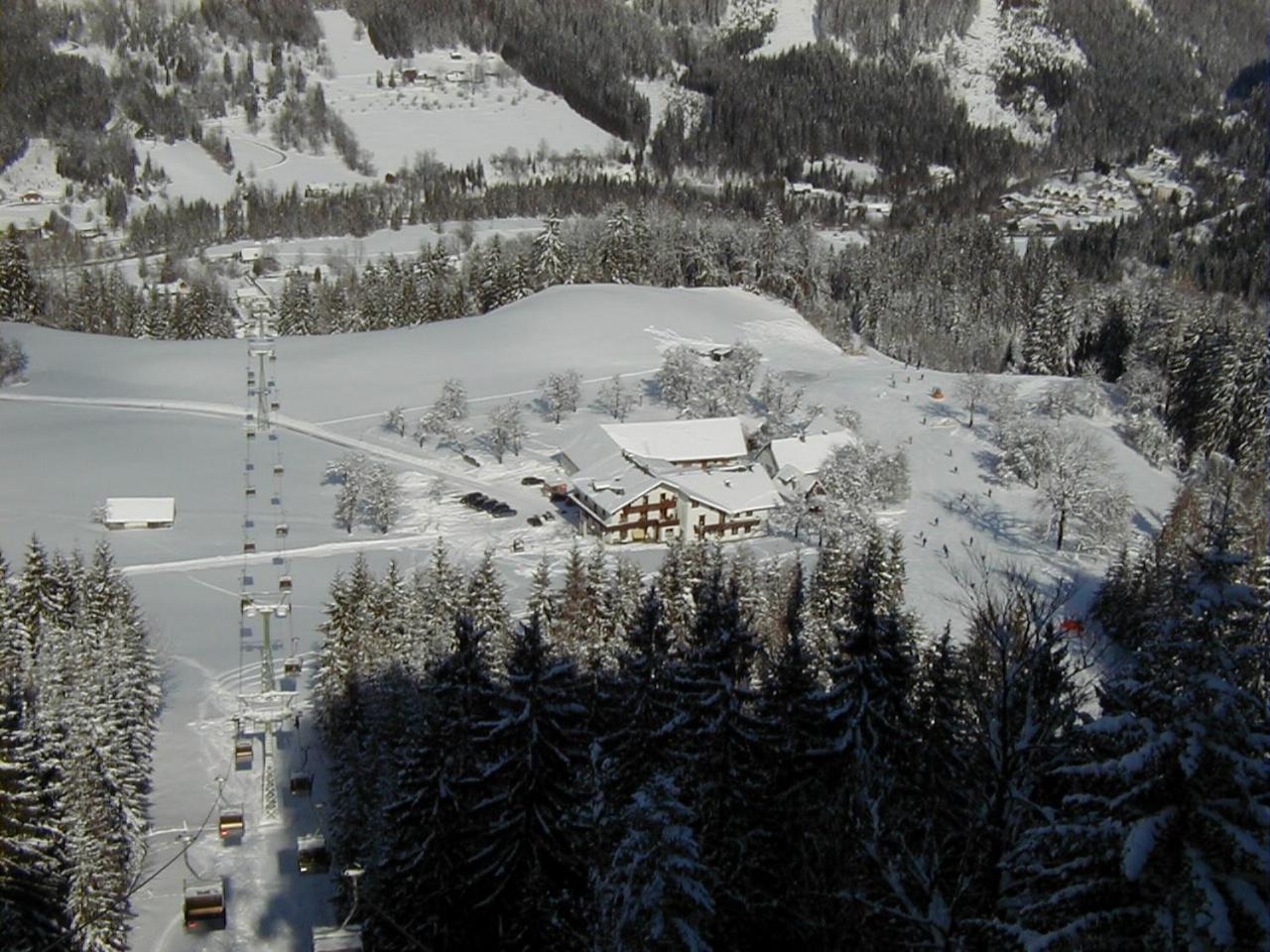 Berg-Panorama-Hof Sturmgut Pensionat Hinterstoder Eksteriør billede